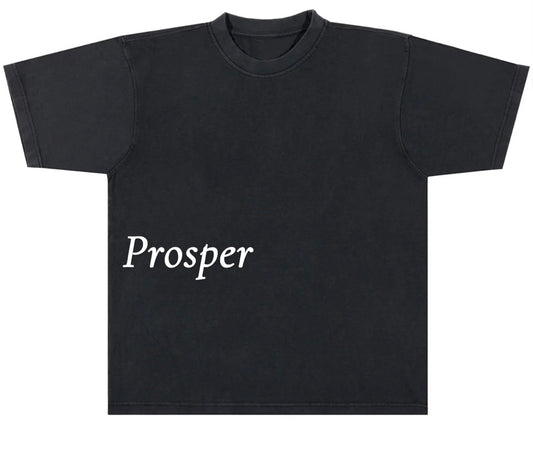 Prosper Black Tee
